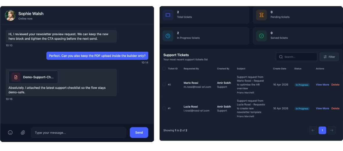 ticket-management chat cover